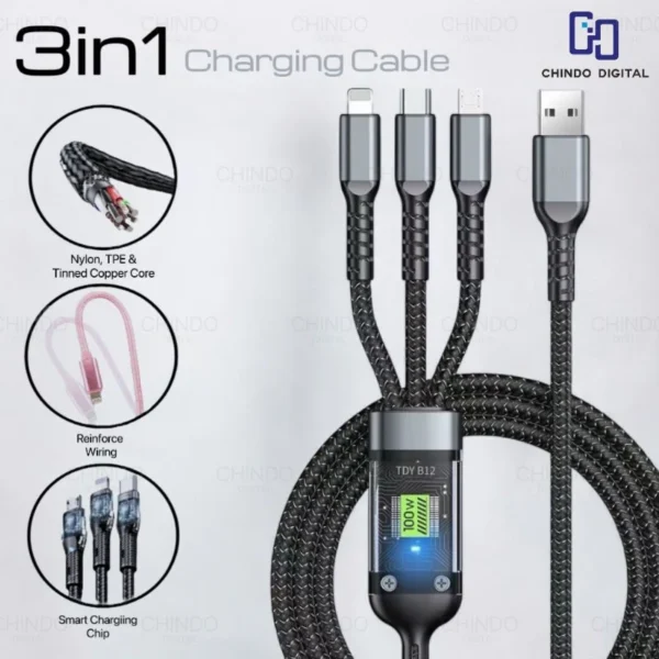 Kabel Charger 3 in 1
