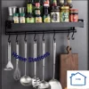 Rak Bumbu Dapur Tempel