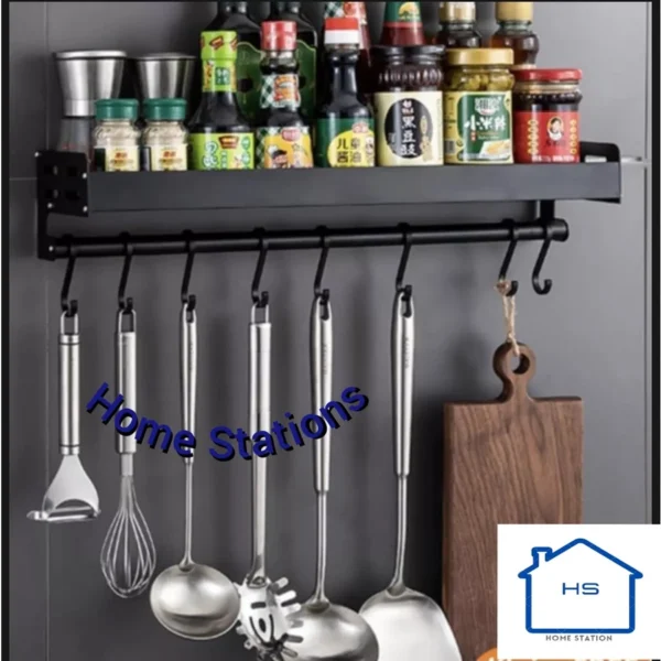 Rak Bumbu Dapur Tempel