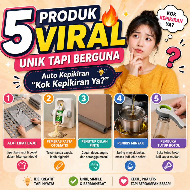 5 Produk Viral Unik Tapi Berguna
