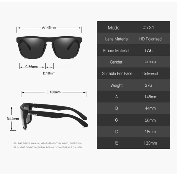 Kacamata Hitam Stylish