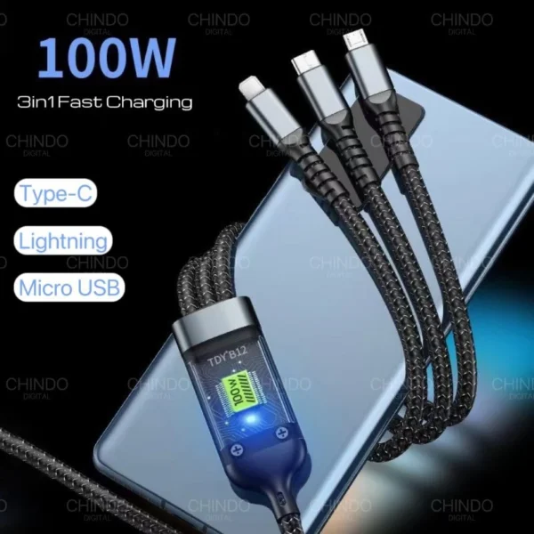 Kabel Charger 3 in 1