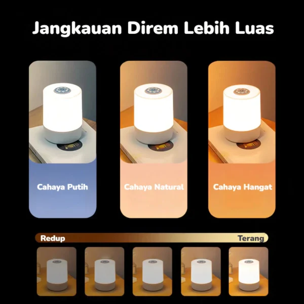 Lampu Tidur Aesthetic Minimalis