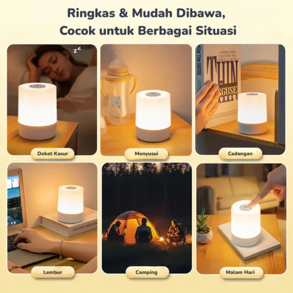 Lampu Tidur Aesthetic Minimalis