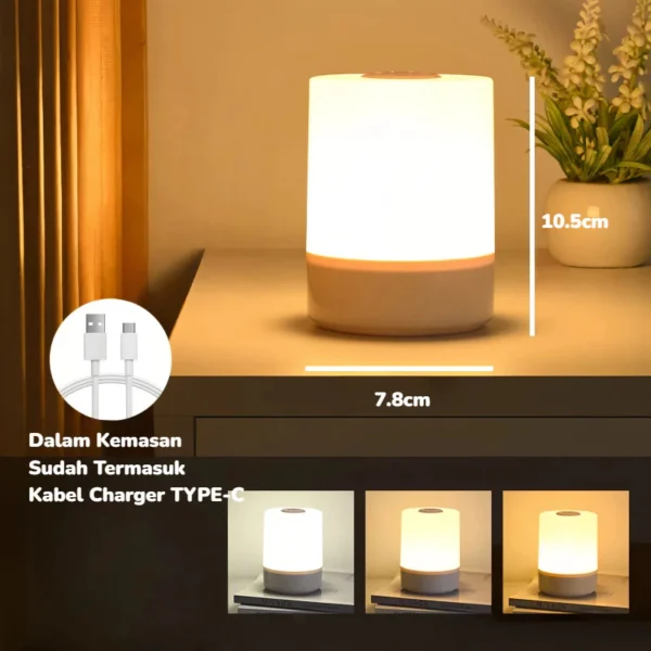 Lampu Tidur Aesthetic Minimalis