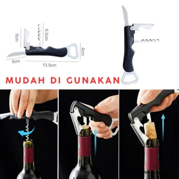 Pembuka Tutup Botol Multifungsi